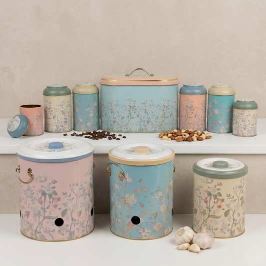 Espinoza Harvest Pantry Assorted Storage Canister Natural