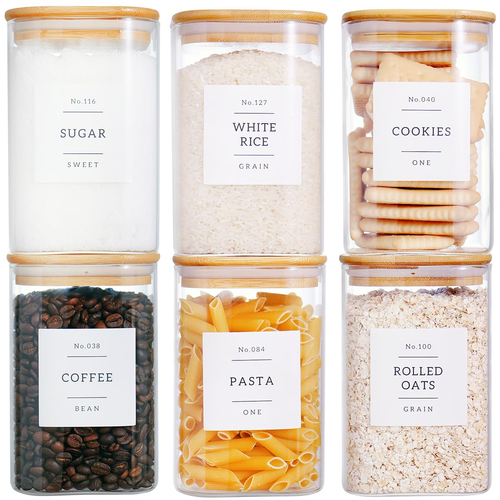Espinoza Harvest Pantry Spice Jars Gray