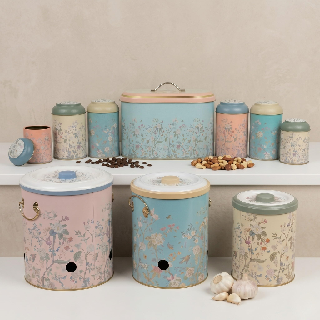 Espinoza Harvest Pantry Assorted Storage Canister Natural