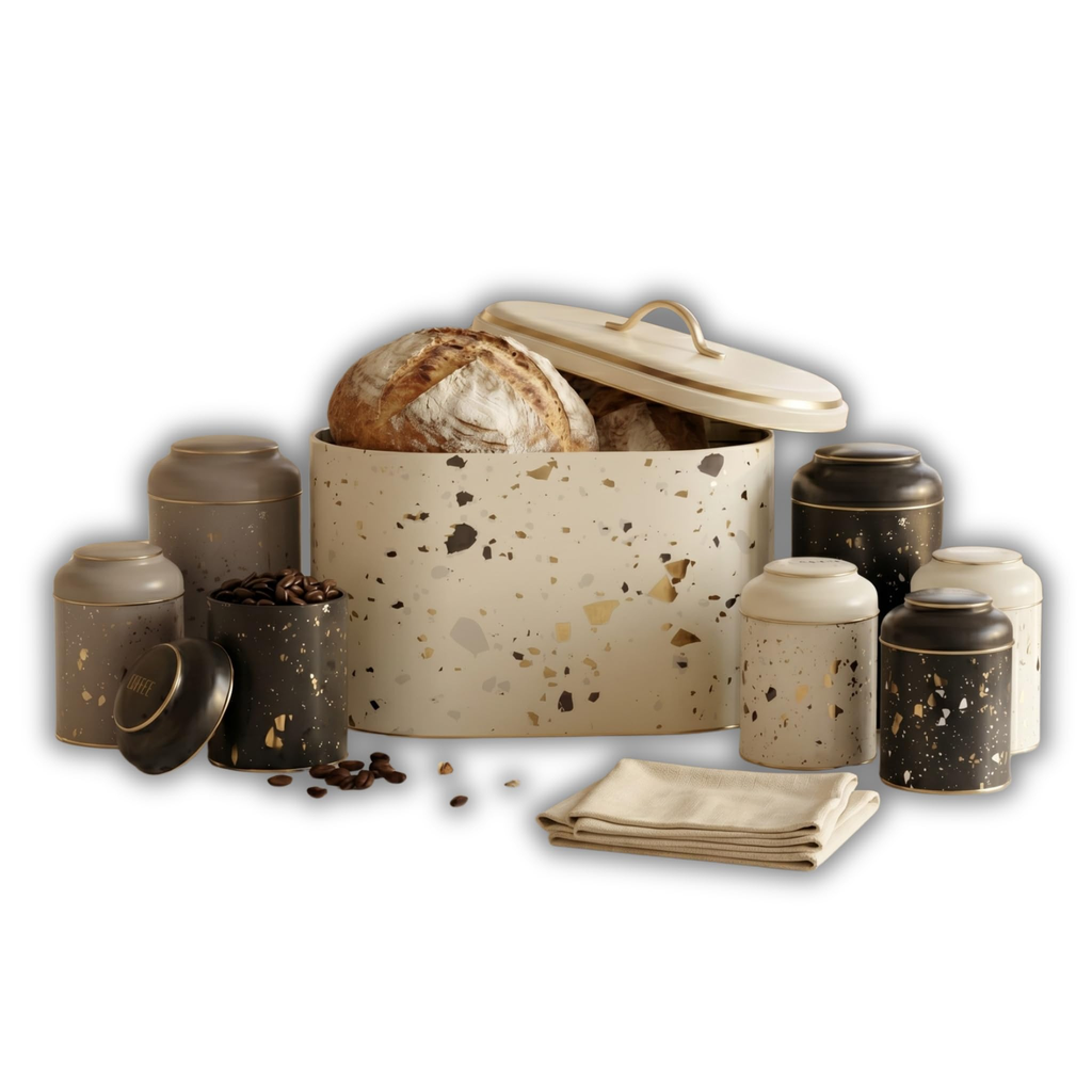 Espinoza Harvest Pantry Assorted Storage Canister Clear