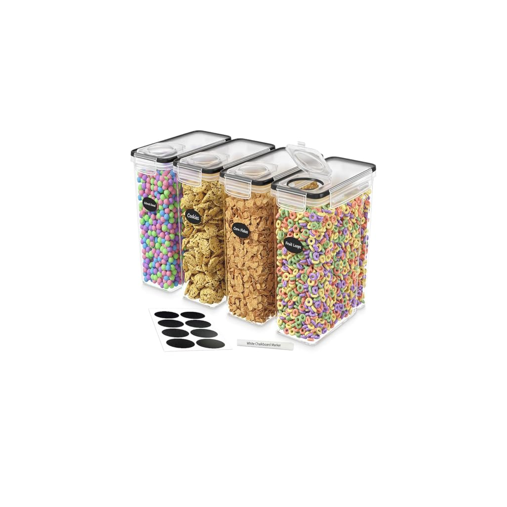 Espinoza Harvest Pantry Everyday Cereal Container Gray