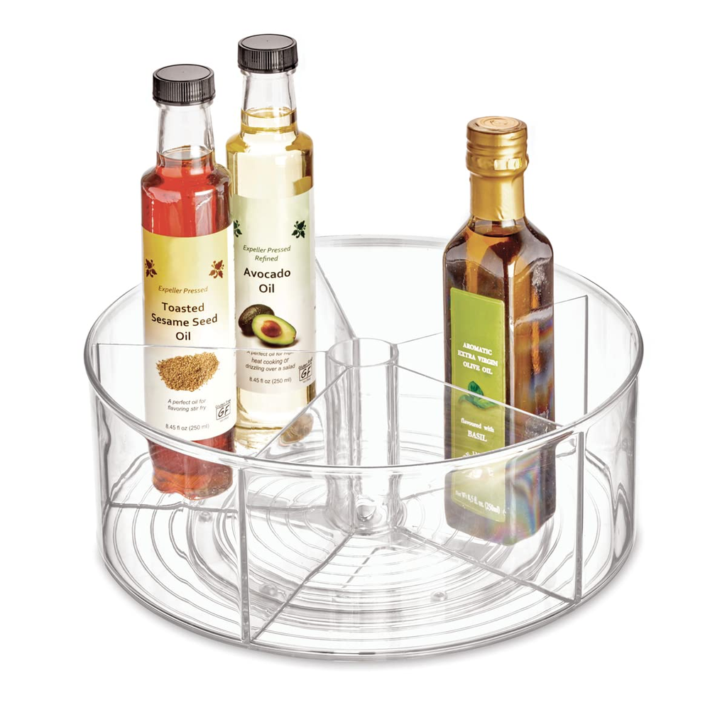 Espinoza Harvest Pantry Deluxe Lazy Susan Clear