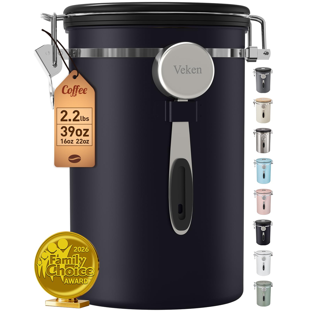 Espinoza Harvest Pantry Large Storage Canister Sage