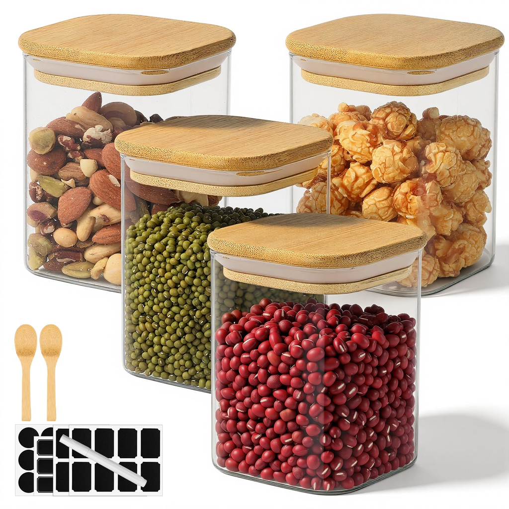 Espinoza Harvest Pantry Soft Touch Spice Jars Navy