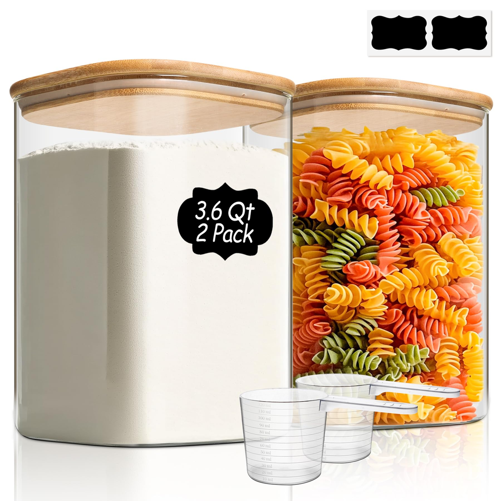 Espinoza Harvest Pantry Soft Touch Spice Jars Natural
