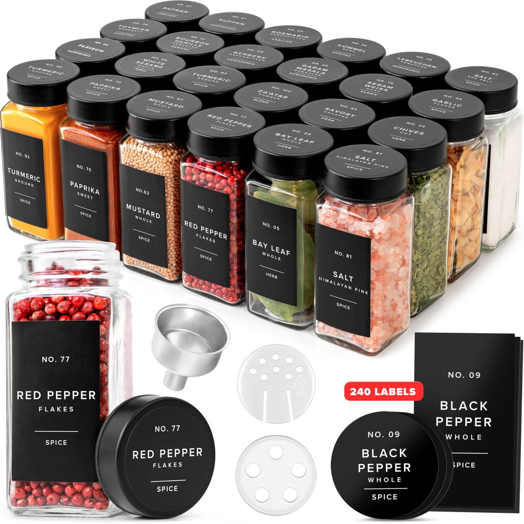 Espinoza Harvest Pantry Spice Jars Sage