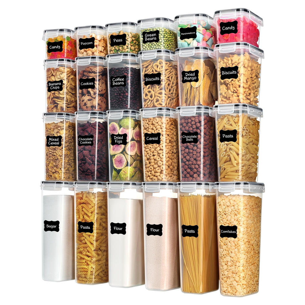 Espinoza Harvest Pantry Cereal Container Clear