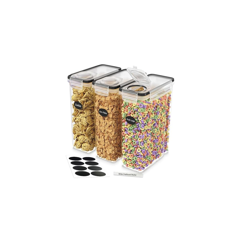 Espinoza Harvest Pantry Premium Cereal Container White